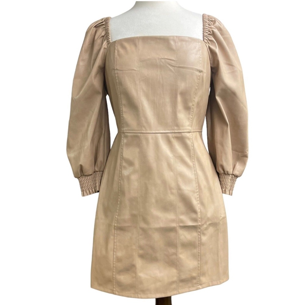 7 For All Mankind faux leather dress - Picture 2 of 5